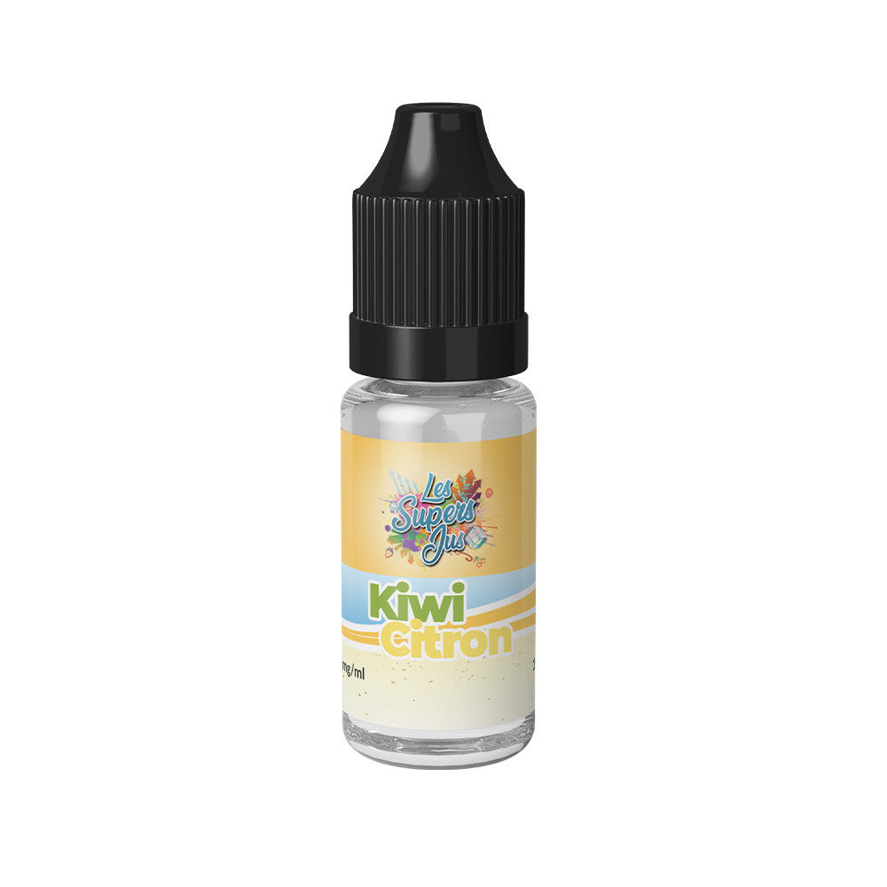 E-liquide Kiwi Citron 10 ml - Les Supers Jus DLUO