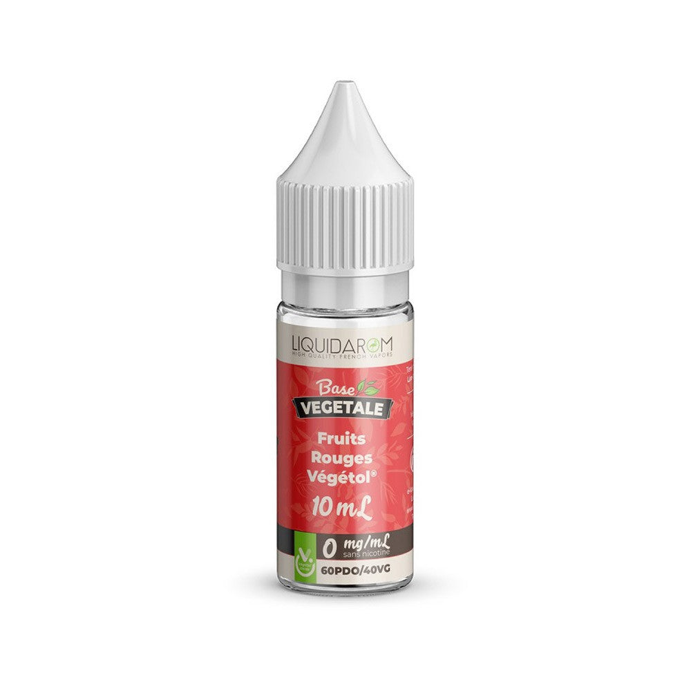 Pack 5 E-liquides Fruits Rouges 10 ml - Végétol - Liquidarom
