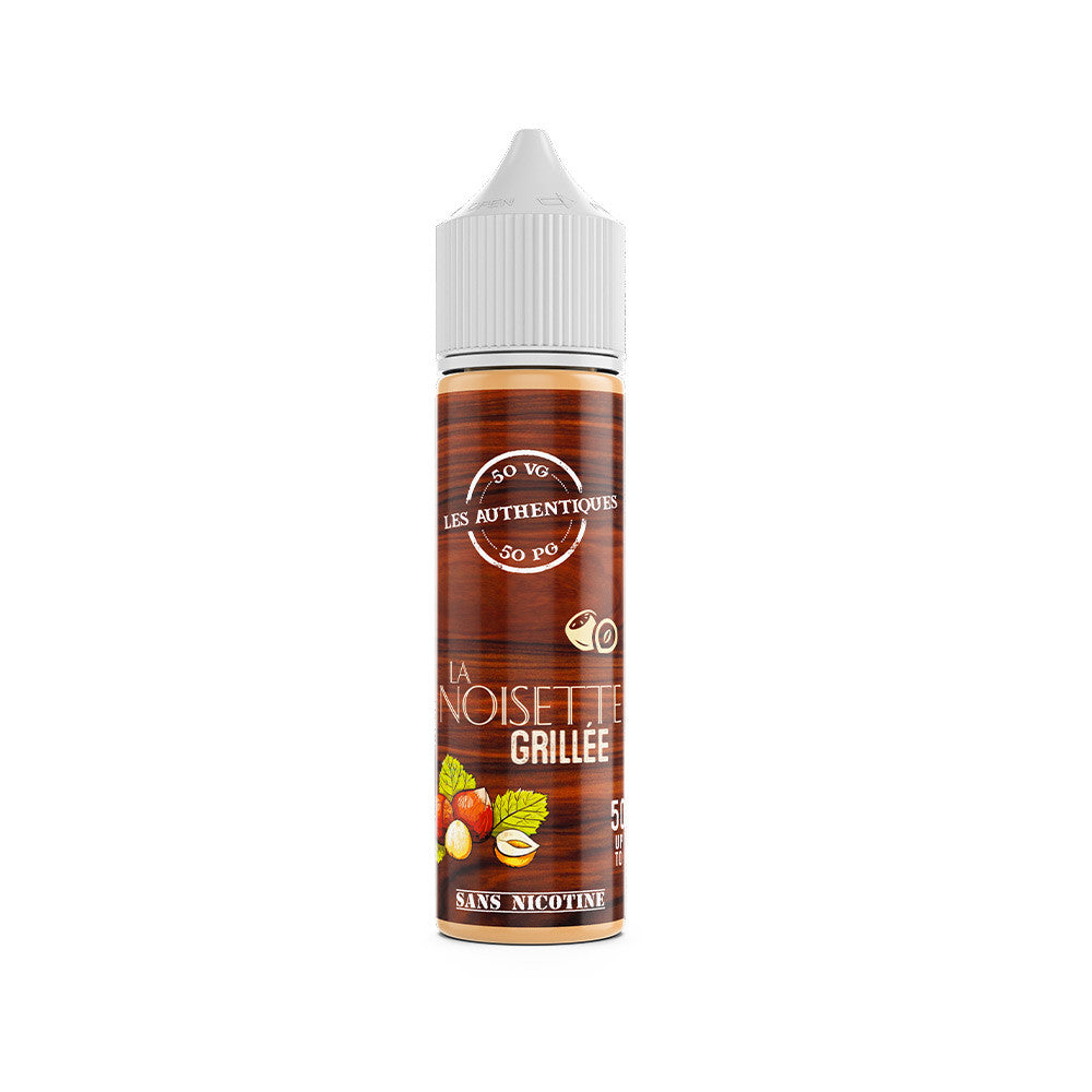 E-liquide La Noisette Grillée 50 ml - Les Authentiques