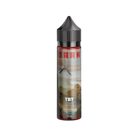 E-liquide Sky Walker 50 ml - Dark Vapor. E-liquide Sky Walker 50 ml avec flacon noir et étiquette illustrée paysage