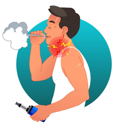 Blog HappeSmoke | Toux avec cigarette électronique: 5 Astuces pour réussir à vapoter plus facilement