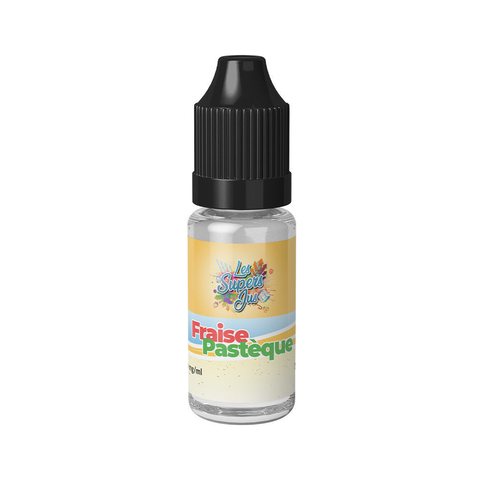 E-liquide Fraise Pastèque 10 ml - Les Supers Jus DLUO