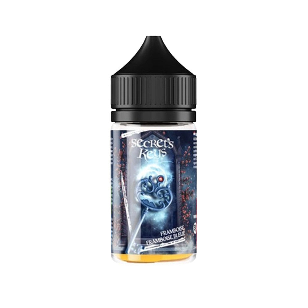 Arôme concentré DIY Blue Key 30 ml - Secret's Keys. Arôme concentré DIY Blue Key avec flacon transparent et bouchon noir