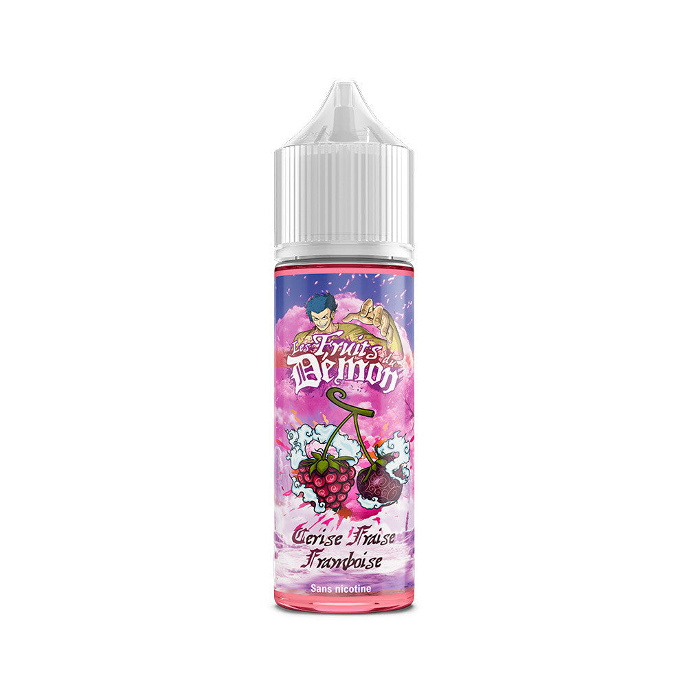 E-liquide Cerise Fraise Framboise 50 ml- Les Fruits du Démon