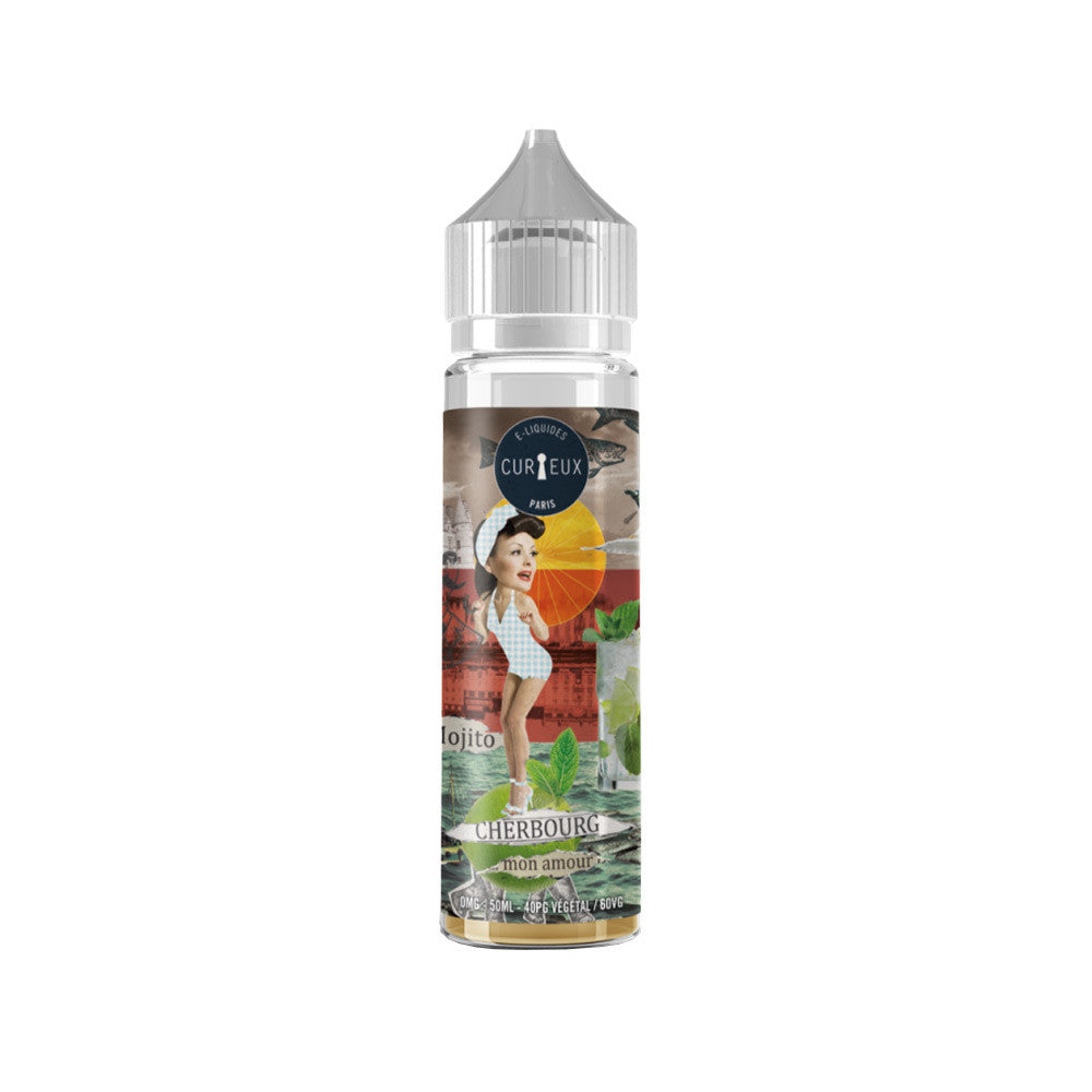 E-liquide Cherbourg mon amour 50 ml - Curieux