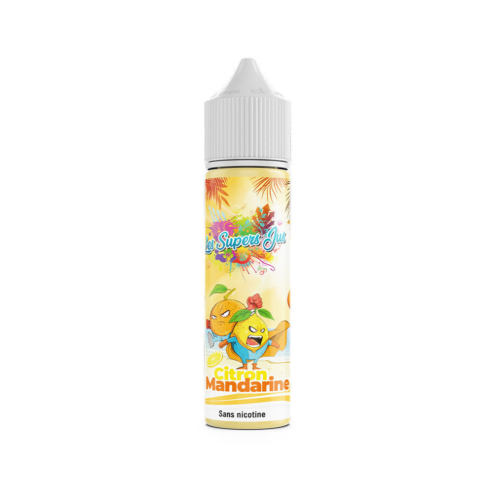 E-liquide Citron Mandarine 50 ml - Les Supers Jus