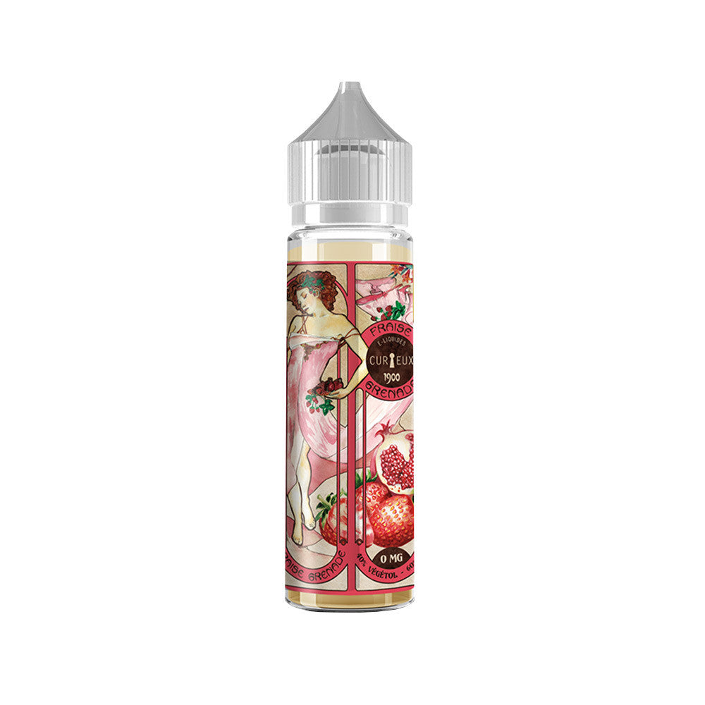 E-liquide Fraise Grenade 50 ml - Curieux