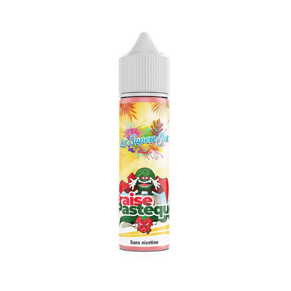 E-liquide Fraise Pastèque 50 ml - Les Supers Jus