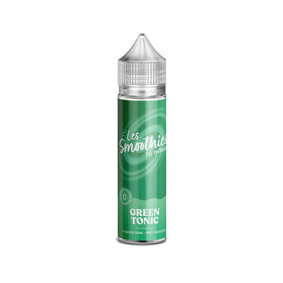 E-liquide Green Tonic 50 ml - Les Smoothies - Nébula. E-liquide Green Tonic avec flacon transparent et étiquette verte