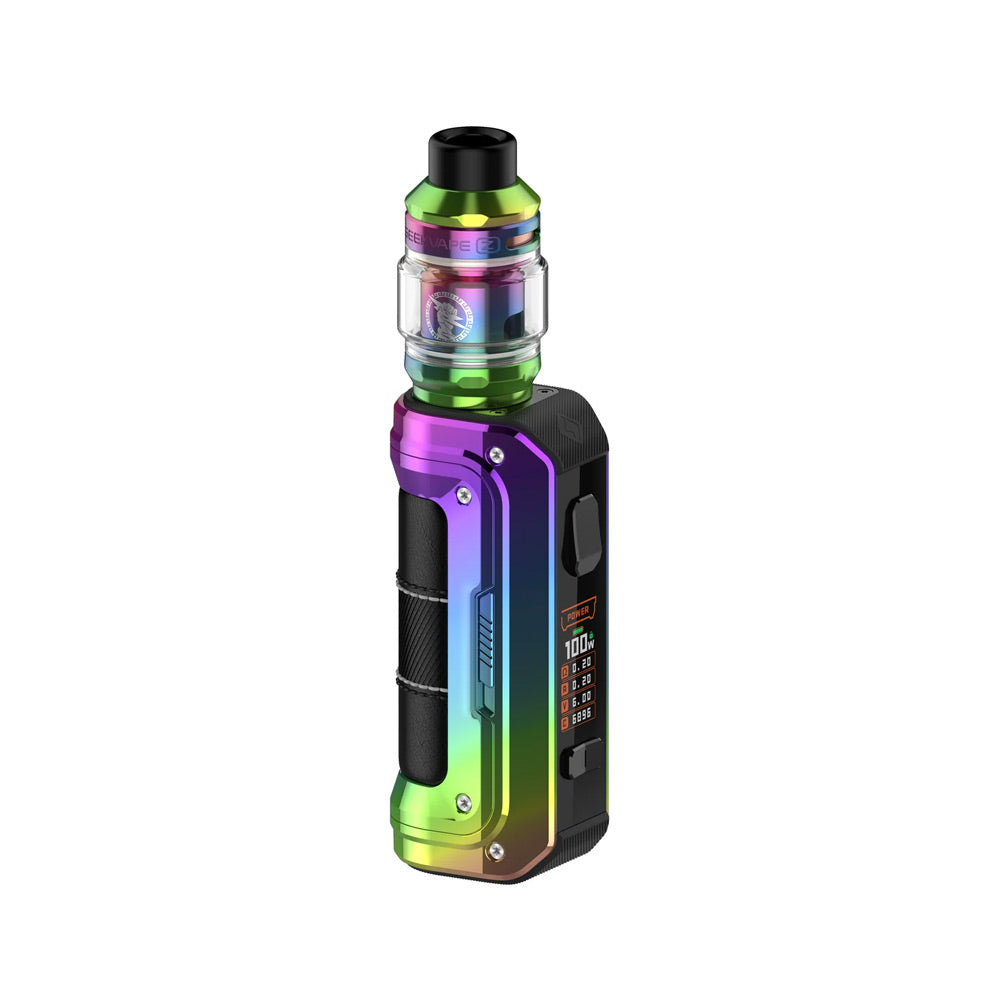 Kit Mini 5 3200mAh - GeekVape. Kit Mini 5 vape mod multicolore avec écran digital et embout noir